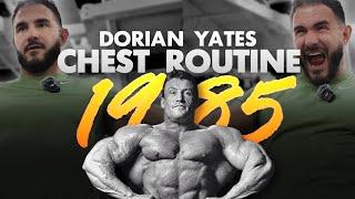 I Tried Dorian Yates FIRST Chest Routine (1985)