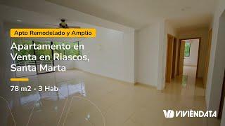 Apartamento en Venta en Riascos, Remodelado, Santa Marta