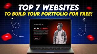 Best Free Portfolio Websites for Video Editors & Graphic Designers