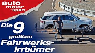 Weich = komfortabel, hart = sportlich: 9 Fahrwerks-Irrtümer - Bloch erklärt #69 | auto motor & sport