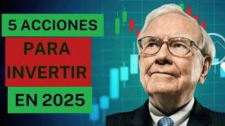 5 ACCIONES para COMPRAR en 2025