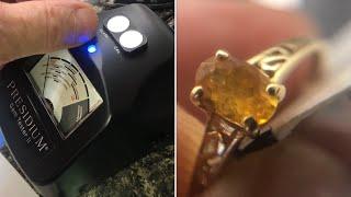 testing if a “gemstone” is REAL (presidium gem tester 2) review