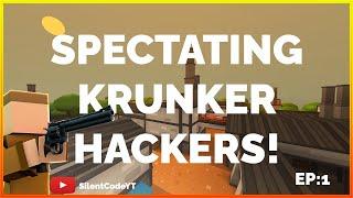 SPECTATING KRUNKER HACKERS! (RAGE HACKS?)