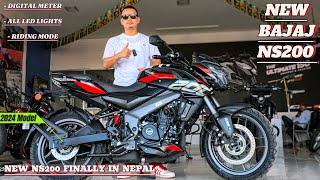 New Bajaj Ns200 Finally in Nepal | Bajaj Ns200 price in Nepal 2024.