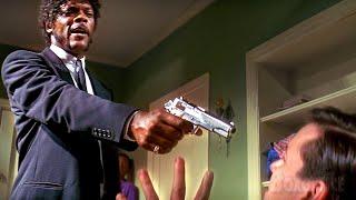 Ezekiel 25:17 | Pulp Fiction FULL SCENE with Samuel L. Jackson  4K