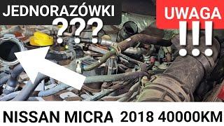 ŚWIEŻE AUTO NISKI PRZEBIEG I DUZE KOSZTY NAPRAWY..SILNIKI ROBIONE Z PAPIERU ?NISSAN MICRA 2018 TURBO