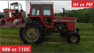 IH 986 vs MF 1105