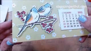 Nests of Winter Desktop Calendar - Quick Like!