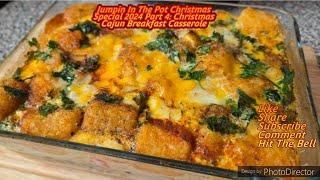 THE CHRISTMAS BREAKFAST BONANZA!!! | Christmas Cajun Breakfast Casserole Recipe