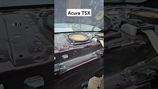 Acura TSX Factory Subwoofer Removal #acuratsx #tsx #acurasubwoofer