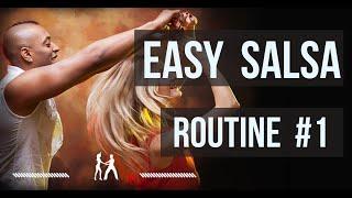 Easy Salsa Dancing for beginners ️ Routine 1