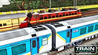 Gita Jayanti Express Part-3 || Broken Tracks At Ballabhgarh || Heavy Traffic Action
