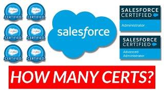 How many Salesforce certifications should you get?