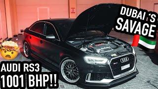 *1001 BHP* DUBAI'S FASTEST AUDI RS3 IS *MIND BLOWING* 