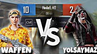 S2G WAFFEN VS YOLSAYMAZ !!! (YAYINDA SERT VS)