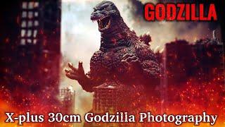 HAVING FUN WITH GODZILLA  X-PLUS INCREDIBLE 30CM FIGURES