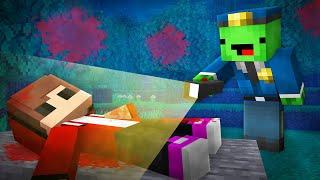 Mikey Policeman Investigates JJ MURDER in Minecraft ! - Maizen