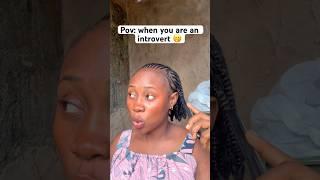 Introverts be like…#funny #shorts #comedy #relatable #like #trending #1millionviews #funnyshorts