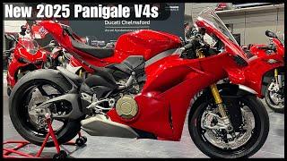 2025 Panigale v4s..First Look at Ducati's new Sports Bike