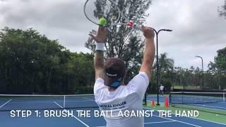 Tennis training / 6 simple steps for the kick serve / Brian Dabul