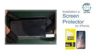 How to install a Screen Protector for your iPhone | TSA Tech