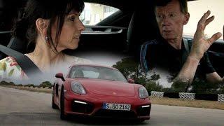 Kleiner Fahrkurs mit Walter Röhrl im Cayman GTS