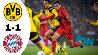 Borussia Dortmund 1-1 Bayern München Highlights | Bundesliga 2024/2025