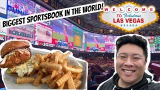 Trying All 3 Eateries at the Westgate SuperBook in Las Vegas