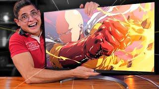 COMPREI um SUPER Monitor 4K da LG com 144Hz! O melhor MONITOR que já testei? - LG 32UQ750 Unboxing