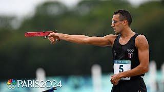 Egypt's Ahmed Elgendy claims modern pentathlon gold with WORLD RECORD | Paris Olympics | NBC Sports