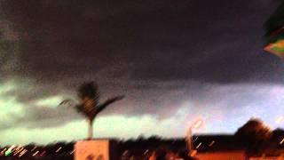 Lightning Strike at The Hyperdome in Logan, QLD