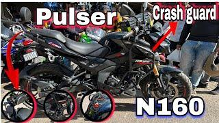 Pulser N160 Bike ️review modified ￼ accessories️️