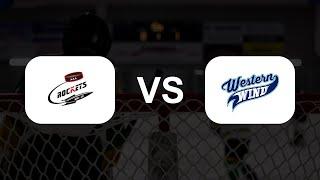 EDZA East Moncton Subaru Rockets vs Western Wind