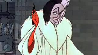 101 Dalmatians Cruella De Vil's Outburst Scene