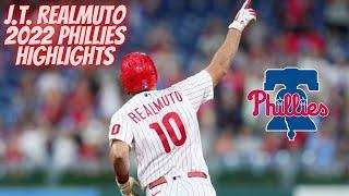 J.T.  REALMUTO 2022 PHILLIES HIGHLIGHTS #JTREALMUTO, #PHILLIES, #MLB