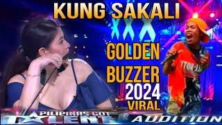 PILIPINAS GOT TALENT AUDITION PART 3 ] KUNG SAKALI BOSSES VENSOR DOMASIG / VIRAL, GOLDEN BUZZER 2024