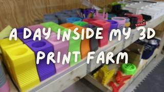 My small 3D Print Farm Christmas Hustle: Keychains, Power Tests, Etsy Prep, and Listing Photos!