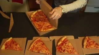 GreenBox: Pizza Box Turns into Plates & Storage Unit