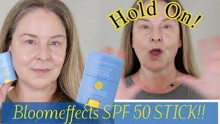 Bloomeffects Tulip Dew Shield & Glow Stick!  SPF 50 - Two Day Wear Test - 80 Min Water Resistant