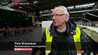 Pete Waterman Shares His Attempt At Model Railway Record On BBC Breakfast [27.04.2024]