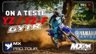 On teste les YZ/YZ-F version GYTR au Yamaha MX Pro Tour !