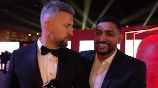 AMIR KHAN & CARL FROCH AWKWARD EMBRACE | ROBERTO DURAN | NICK BALL | FURY USYK 2 | THE RING