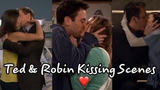 Ted & Robin Kissing Scenes (How I Met Your Mother / HIMYM)