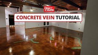 DIY Concrete Vein Creation: A Comprehensive Step-by-Step Tutorial by Direct Colors