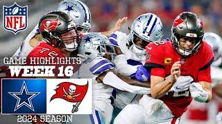 Cowboys vs. Buccaneers [Week 16] Game 1st+2nd-QTR Highlights | NFL Highlights 2024