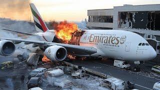 Emergency Landing in Airport Crash | Plane Crash Investigation | Emirates A380