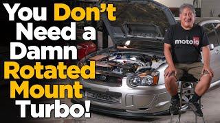 We Installed Precision Turbo's Stock Position Subaru Drop-In Turbo into our WRX STI!