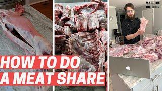 How to Do a MEAT SHARE // Matt the Butcher