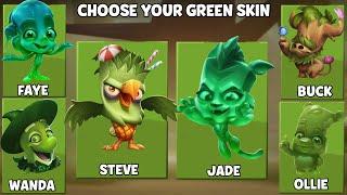 Choose Your Favourite Green Skin | Zooba