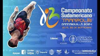 Campeonato Sudamericano Trampolín. Barranquilla - Colombia 2024. Día 1